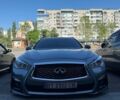 Синий Инфинити Q50, объемом двигателя 3 л и пробегом 106 тыс. км за 17999 $, фото 1 на Automoto.ua