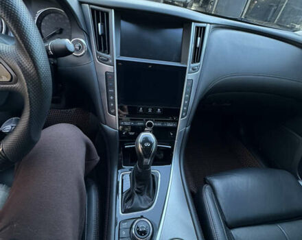 Синий Инфинити Q50, объемом двигателя 3 л и пробегом 80 тыс. км за 25000 $, фото 25 на Automoto.ua