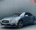 Синий Инфинити Q50, объемом двигателя 3 л и пробегом 107 тыс. км за 18999 $, фото 1 на Automoto.ua