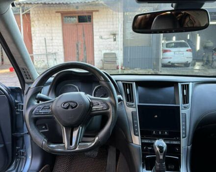 Синий Инфинити Q50, объемом двигателя 3 л и пробегом 80 тыс. км за 25000 $, фото 20 на Automoto.ua