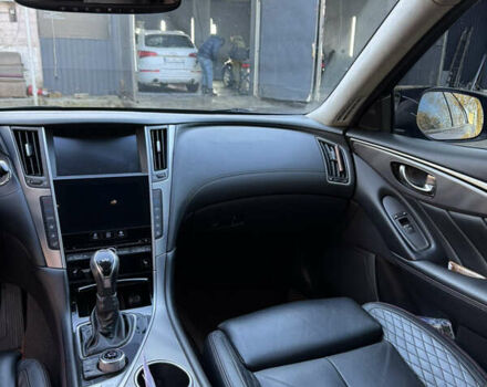 Синий Инфинити Q50, объемом двигателя 3 л и пробегом 80 тыс. км за 25000 $, фото 18 на Automoto.ua