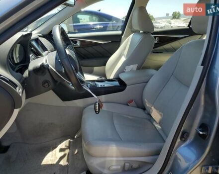 Синий Инфинити Q50, объемом двигателя 3 л и пробегом 72 тыс. км за 3000 $, фото 6 на Automoto.ua