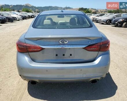 Синий Инфинити Q50, объемом двигателя 3 л и пробегом 72 тыс. км за 3000 $, фото 5 на Automoto.ua