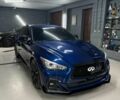 Синий Инфинити Q50, объемом двигателя 3 л и пробегом 73 тыс. км за 24500 $, фото 1 на Automoto.ua