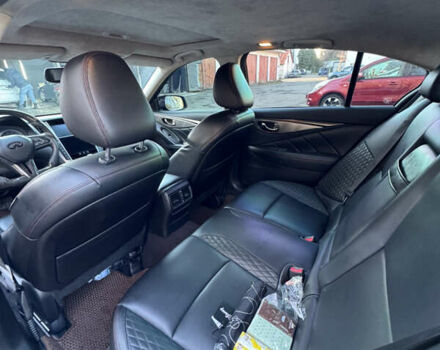 Синий Инфинити Q50, объемом двигателя 3 л и пробегом 80 тыс. км за 25000 $, фото 17 на Automoto.ua