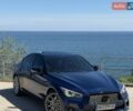 Синий Инфинити Q50, объемом двигателя 3 л и пробегом 80 тыс. км за 13999 $, фото 1 на Automoto.ua