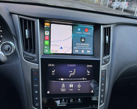 Синий Инфинити Q50, объемом двигателя 3 л и пробегом 80 тыс. км за 25000 $, фото 30 на Automoto.ua