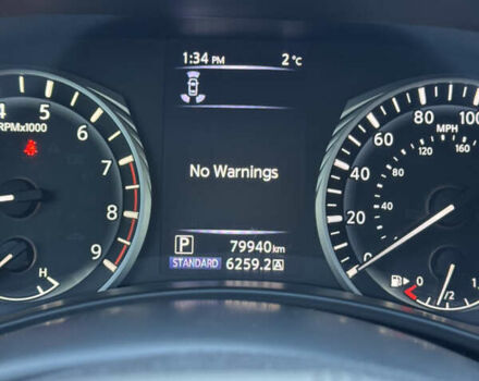 Синий Инфинити Q50, объемом двигателя 3 л и пробегом 80 тыс. км за 25000 $, фото 27 на Automoto.ua