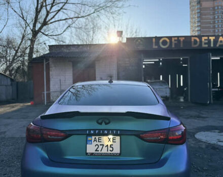 Синий Инфинити Q50, объемом двигателя 3 л и пробегом 80 тыс. км за 25000 $, фото 8 на Automoto.ua