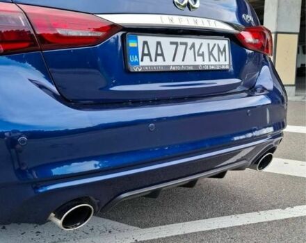 Синій Інфініті Q50, об'ємом двигуна 2 л та пробігом 27 тис. км за 25000 $, фото 1 на Automoto.ua