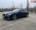 Синий Инфинити Q50, объемом двигателя 3 л и пробегом 60 тыс. км за 21999 $, фото 4 на Automoto.ua