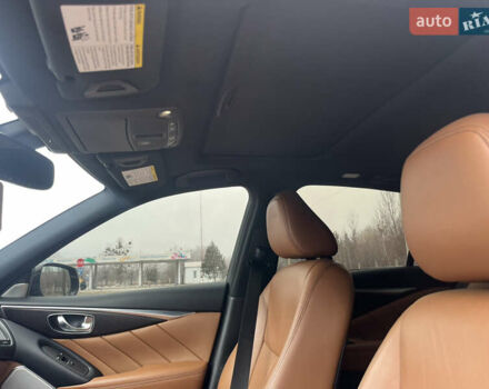 Синий Инфинити Q50, объемом двигателя 3 л и пробегом 60 тыс. км за 21999 $, фото 23 на Automoto.ua