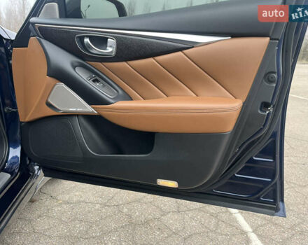 Синий Инфинити Q50, объемом двигателя 3 л и пробегом 60 тыс. км за 21999 $, фото 34 на Automoto.ua