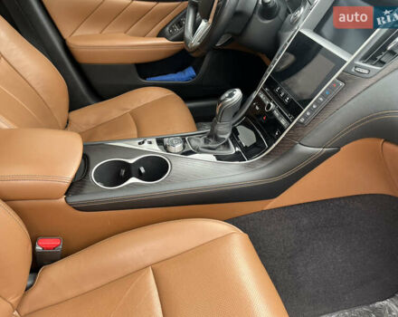 Синий Инфинити Q50, объемом двигателя 3 л и пробегом 60 тыс. км за 21999 $, фото 36 на Automoto.ua