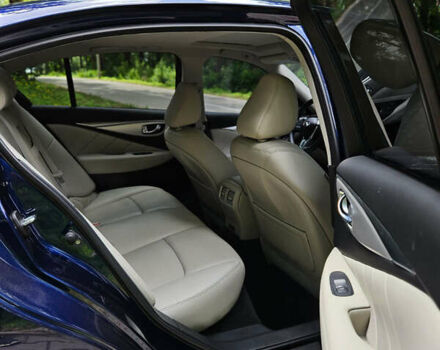 Синій Інфініті Q50, об'ємом двигуна 3 л та пробігом 18 тис. км за 24999 $, фото 21 на Automoto.ua