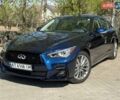 Синий Инфинити Q50, объемом двигателя 3 л и пробегом 13 тыс. км за 22900 $, фото 1 на Automoto.ua