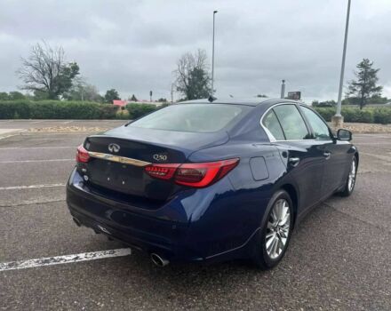 Синий Инфинити Q50, объемом двигателя 3 л и пробегом 26 тыс. км за 18900 $, фото 6 на Automoto.ua