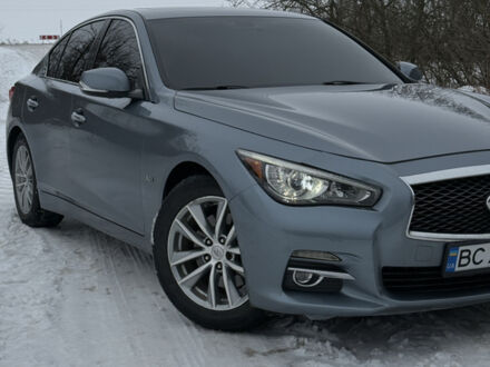 Синій Інфініті Q50, об'ємом двигуна 3 л та пробігом 162 тис. км за 12000 $, фото 1 на Automoto.ua