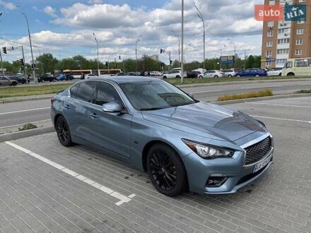 Инфинити Q50 2018 в Вышгороде на Automoto.ua Синий Инфинити Q50, объемом двигателя 3 л и пробегом 150 тыс. км за 15000 $, фото 1 на Automoto.ua