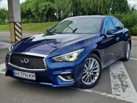 Синій Інфініті Q50, об'ємом двигуна 2 л та пробігом 27 тис. км за 25000 $, фото 1 на Automoto.ua
