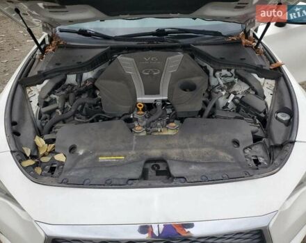 Белый Инфинити Q60, объемом двигателя 3 л и пробегом 83 тыс. км за 5000 $, фото 10 на Automoto.ua