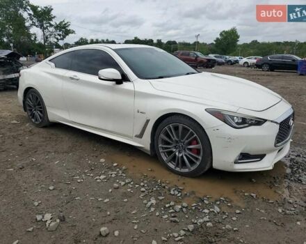 Белый Инфинити Q60, объемом двигателя 3 л и пробегом 83 тыс. км за 5000 $, фото 3 на Automoto.ua