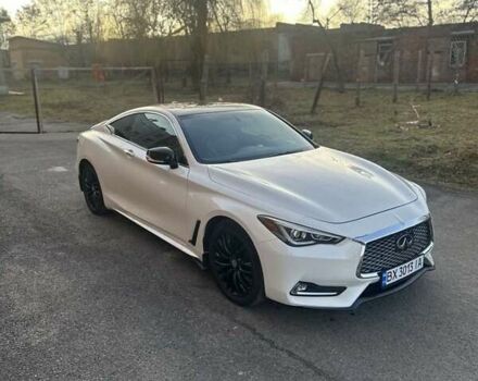 Белый Инфинити Q60, объемом двигателя 3 л и пробегом 69 тыс. км за 20100 $, фото 7 на Automoto.ua