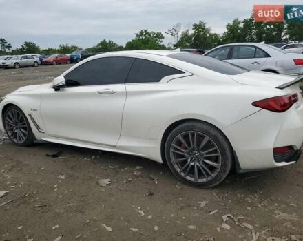 Белый Инфинити Q60, объемом двигателя 3 л и пробегом 83 тыс. км за 5000 $, фото 1 на Automoto.ua