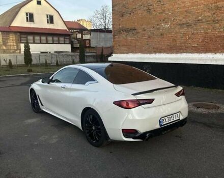 Белый Инфинити Q60, объемом двигателя 3 л и пробегом 69 тыс. км за 20100 $, фото 3 на Automoto.ua