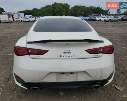 Белый Инфинити Q60, объемом двигателя 3 л и пробегом 83 тыс. км за 5000 $, фото 5 на Automoto.ua