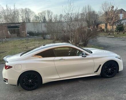 Белый Инфинити Q60, объемом двигателя 3 л и пробегом 69 тыс. км за 20100 $, фото 6 на Automoto.ua