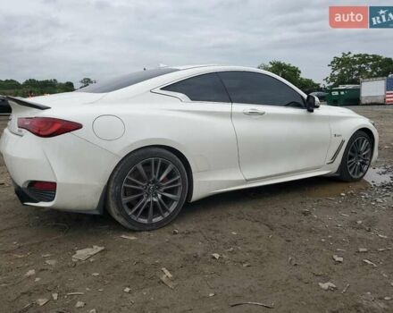 Белый Инфинити Q60, объемом двигателя 3 л и пробегом 83 тыс. км за 5000 $, фото 2 на Automoto.ua