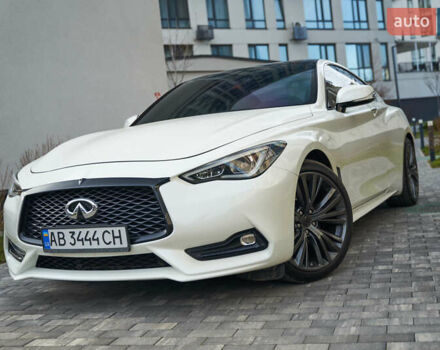 Белый Инфинити Q60, объемом двигателя 3 л и пробегом 95 тыс. км за 22900 $, фото 52 на Automoto.ua