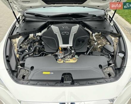 Белый Инфинити Q60, объемом двигателя 3 л и пробегом 85 тыс. км за 27500 $, фото 89 на Automoto.ua