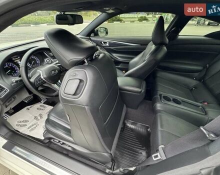 Белый Инфинити Q60, объемом двигателя 3 л и пробегом 85 тыс. км за 27500 $, фото 64 на Automoto.ua