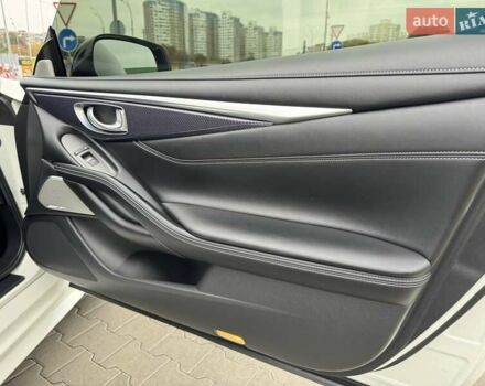 Белый Инфинити Q60, объемом двигателя 3 л и пробегом 85 тыс. км за 27500 $, фото 78 на Automoto.ua