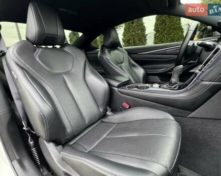 Белый Инфинити Q60, объемом двигателя 3 л и пробегом 85 тыс. км за 27500 $, фото 68 на Automoto.ua