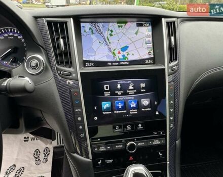 Белый Инфинити Q60, объемом двигателя 3 л и пробегом 85 тыс. км за 27500 $, фото 54 на Automoto.ua