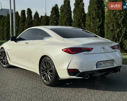 Белый Инфинити Q60, объемом двигателя 3 л и пробегом 85 тыс. км за 26500 $, фото 49 на Automoto.ua