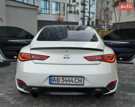 Белый Инфинити Q60, объемом двигателя 3 л и пробегом 95 тыс. км за 22900 $, фото 10 на Automoto.ua