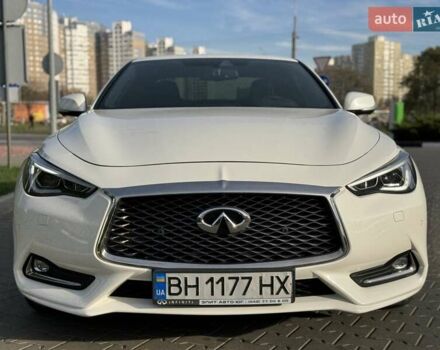 Белый Инфинити Q60, объемом двигателя 3 л и пробегом 85 тыс. км за 26500 $, фото 2 на Automoto.ua