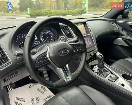 Белый Инфинити Q60, объемом двигателя 3 л и пробегом 85 тыс. км за 27500 $, фото 49 на Automoto.ua