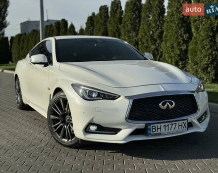 Белый Инфинити Q60, объемом двигателя 3 л и пробегом 85 тыс. км за 26500 $, фото 7 на Automoto.ua