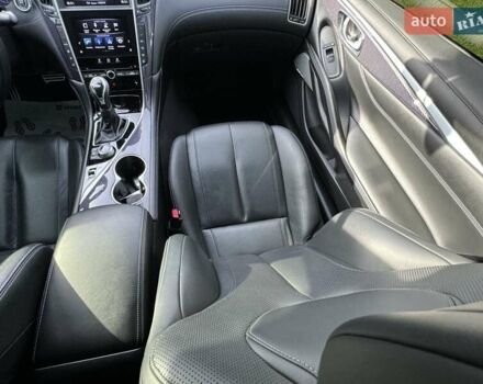 Белый Инфинити Q60, объемом двигателя 3 л и пробегом 85 тыс. км за 26500 $, фото 69 на Automoto.ua