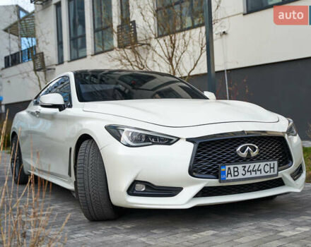 Белый Инфинити Q60, объемом двигателя 3 л и пробегом 95 тыс. км за 22900 $, фото 50 на Automoto.ua