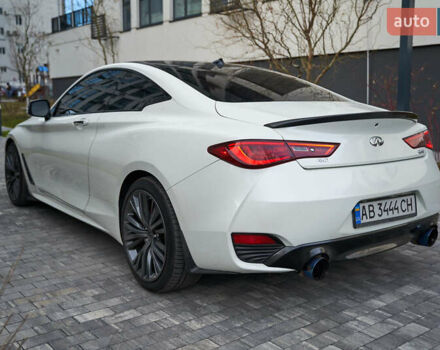 Белый Инфинити Q60, объемом двигателя 3 л и пробегом 95 тыс. км за 22900 $, фото 33 на Automoto.ua