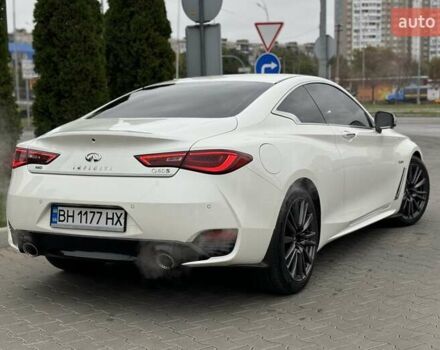 Белый Инфинити Q60, объемом двигателя 3 л и пробегом 85 тыс. км за 27500 $, фото 11 на Automoto.ua