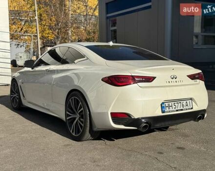 Белый Инфинити Q60, объемом двигателя 3 л и пробегом 85 тыс. км за 17900 $, фото 1 на Automoto.ua