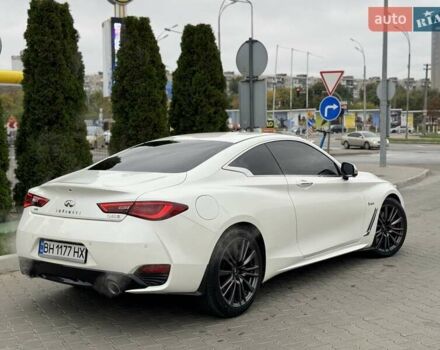 Белый Инфинити Q60, объемом двигателя 3 л и пробегом 85 тыс. км за 27500 $, фото 10 на Automoto.ua