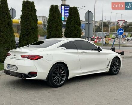 Белый Инфинити Q60, объемом двигателя 3 л и пробегом 85 тыс. км за 27500 $, фото 9 на Automoto.ua